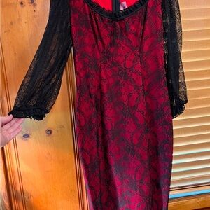 Vixen by Micheline Pitt Decadence Wiggle Dress XL